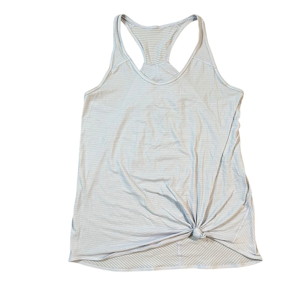 Lululemon Cool Racerback Tank‎ Size 4 Light Purple Knot